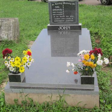 JOHN Noel Emmanuel 1949-2015