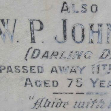 JOHNSTONE W.P. -1940