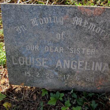 FREDERICKS Louise Angelina 1928-1988