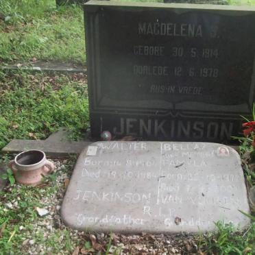 JENKINSON Walter 1904-1984 &amp; Magdalena S. 1914-1978 :: VAN VUUREN Pamela nee MEYER 1972-2007