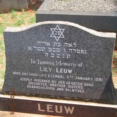 LEUW Lily  -1981