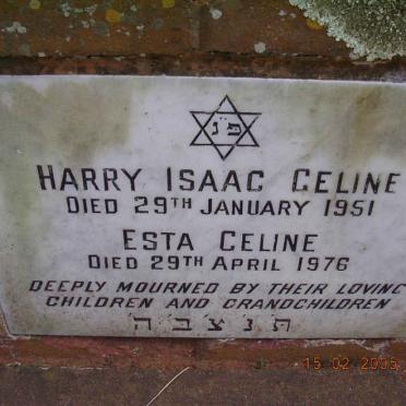 CELINE Harry Isaac -1951 &amp; Esta -1976