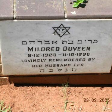 DUVEEN Mildred 1923-1990