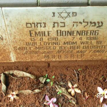 DONENBERG Emile 1910-1996