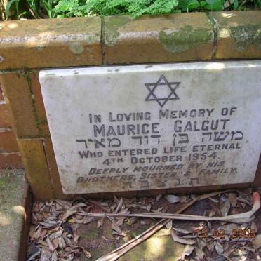 GALGUT Maurice -1954