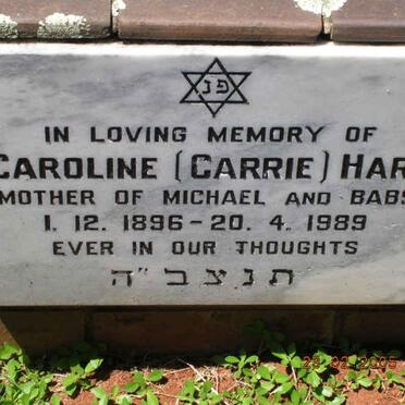 HART Caroline 1896-1989