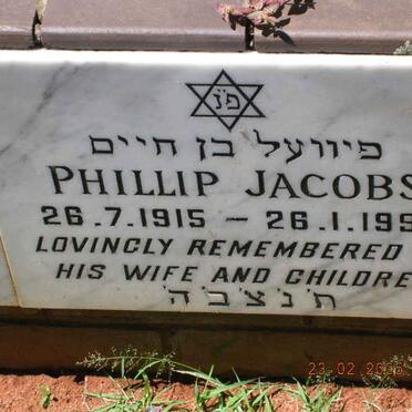 JACOBS Phillip 1915-1992