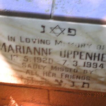 OPPENHEIM Marianne 1920-1994