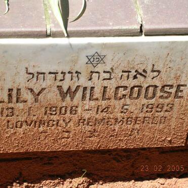 WILLGOOSE Lily 1906-1993