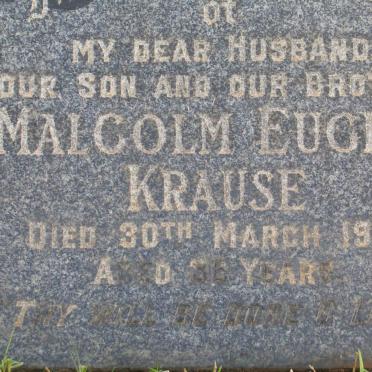 KRAUSE Malcolm Eugene -1965