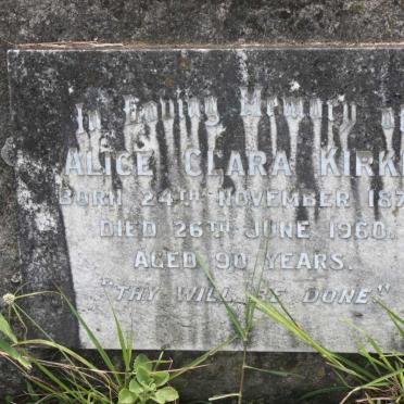 KIRKE Alice Clara 1870-1960