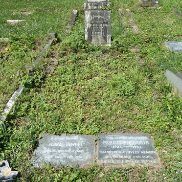 KIDSON Walter -1939 &amp; Florence -1944 :: HEWETT Flora 1920-1956 :: BROODRYK Muriel C. 1922-1969