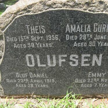 KING Tomine Elizabeth nee OLUFSEN -1976 :: LEISEGANG Helena nee OLUFSEN -1984 :: OLUFSEN Theis -1956 &amp; Amalia Gurine -1962