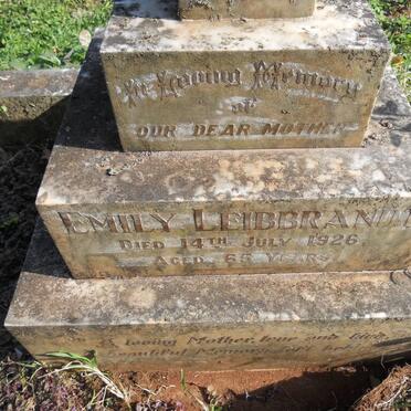 LEIBBRANDT Emily -1926