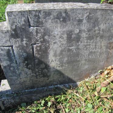 LOUW Jacobus Johannes 1904-1971