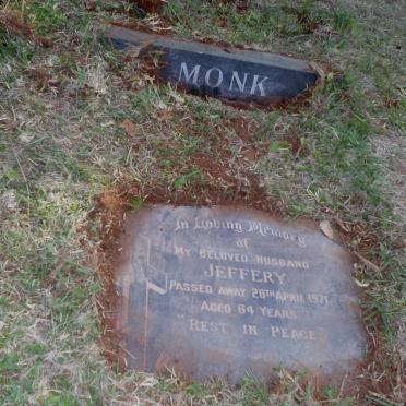 MONK Jeffery -1971