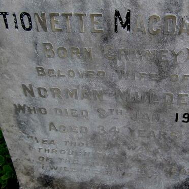 MULDER Antionette Magdalene nee GRANEY -1932