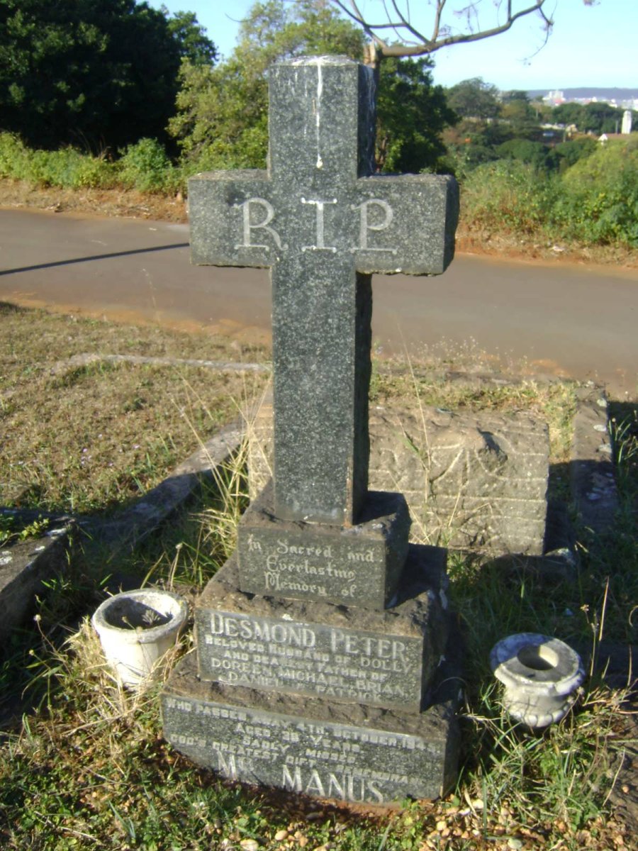 Mc MANUS Desmond Peter -1945 &amp; Dolly 1904-1988