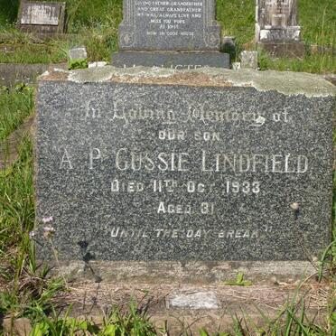 McALISTER Robert -1947 :: TRIM Henry Walter Harris 1908-1996 &amp; Eileen -1985 :: LINDFIELD A.P. -1933