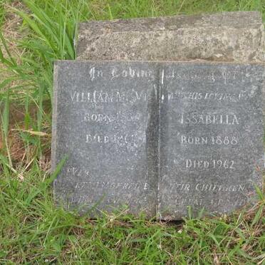 McVIE William  -1961 &amp; Issabella 1888-1962