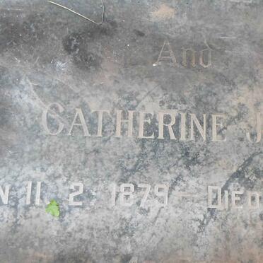 Mc ILWAIN Catherine J.M. 1879-1960