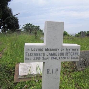 McCANN Elizabeth Jamieson -1941