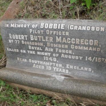 MACGREGOR Robert Butler -1940
