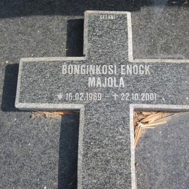 MAJOLA Bonginkosi Enock 1969-2001