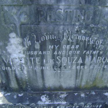 MARQUES  Vicente De Souza -1945