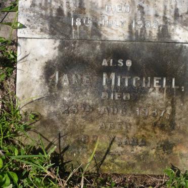 MITCHELL George Robert 1850-1932 &amp; Jane -1937
