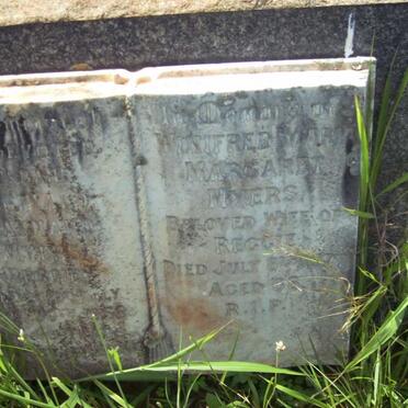 MYERS Reginald Maynard -1958 &amp; Winifred Mary Margaret -1977