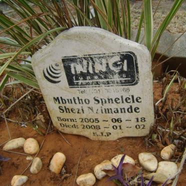 NZIMANDE Mbutho Sphelele Shezi 2005-2008