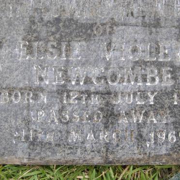 NEWCOMBE Elsie Violet 1886-1969