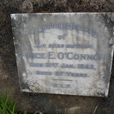 O'CONNOR Alice E. -1943
