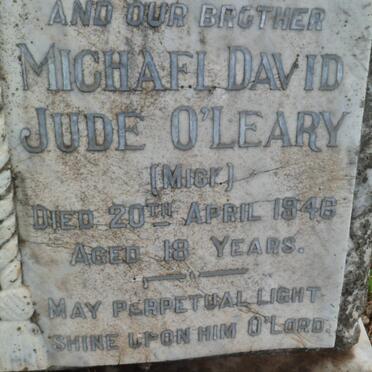 O'LEARY Michael David Jude -1946