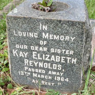 REYNOLDS Kay Elizabeth -1964