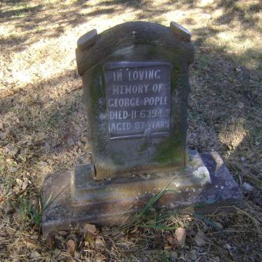 POPLE George -1944