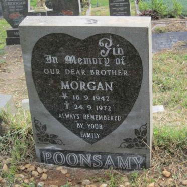 POONSAMY Morgan 1942-1972