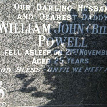 POWELL William John -1963