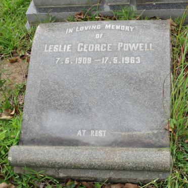 POWELL Leslie George 1908-1963