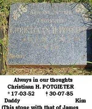 POTGIETER Christiaan H. 1952-1985