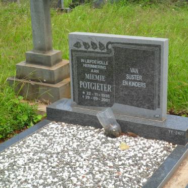 POTGIETER Miemie 1936-2001