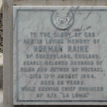 RAINE Norman -1954