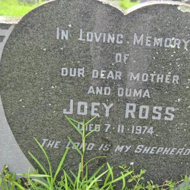 ROSS Joey -1974