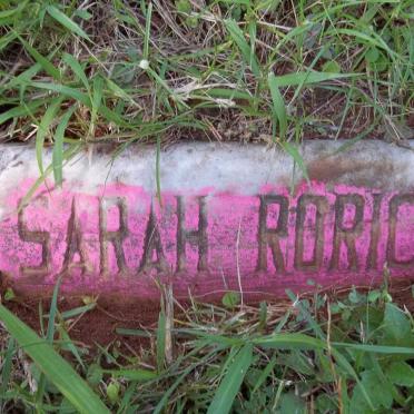 RORICH Sarah -1959