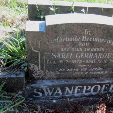 SWANEPOEL Sarel Gerhardus 1972-1979