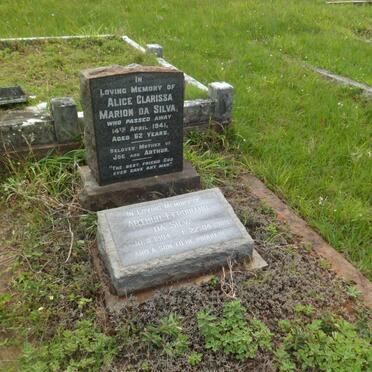 SILVA Arthur Ferdinand, da 1904-1989 :: DA SILVA Alice Clarissa Marion -1941