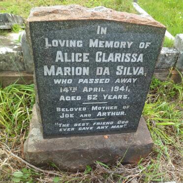 SILVA Alice Clarissa Marion, da -1941