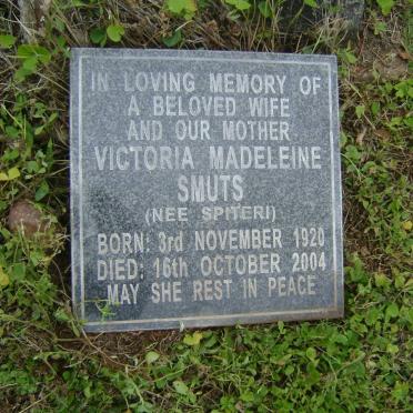 SMUTS Victoria Madeleine nee SPITERI 1920-2004