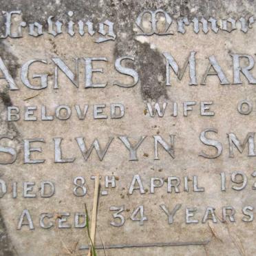 SMITH Agnes Mary -1923